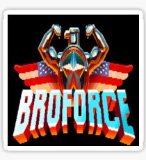 Broforce Logo Sticker