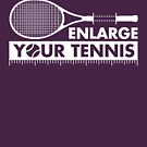 «Enlarge Your Tennis-White» de alexMo