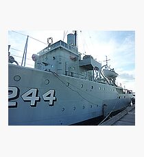 HMAS Castlemaine - Gem St. Pier, Williamstown. Vic Photographic Print