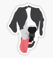 Pegatina Gran Dane Puppy Dog