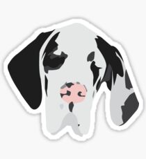 Cute Great Dane Dog Sticker