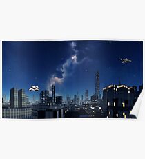 Evening Light - Galaxies Edge Poster