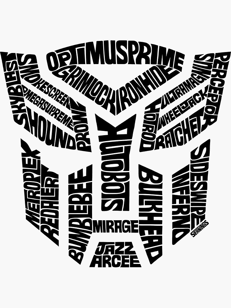 Transformer Autobots White by seaning