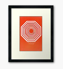 AT Field Framed Print