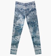 world map Leggings