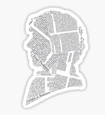 The Pages Of Sherlock Holmes Sticker