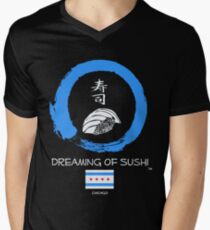 Dreaming of Sushi - Chicago Men's V-Neck T-Shirt