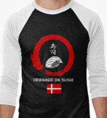 Dreaming of Sushi - Denmark Men's Baseball ¾ T-Shirt