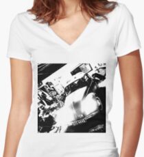 vw beetle Women's Fitted V-Neck T-Shirt