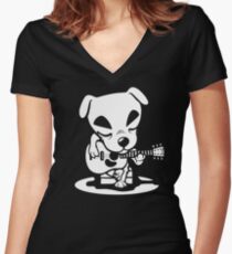 TOTAKEKE Women's Fitted V-Neck T-Shirt