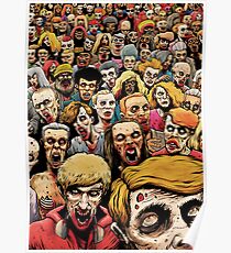 Zombie Horde Poster