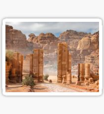 Temenos Gateway in Petra, Jordan Sticker