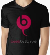 Beets By Schrute Men's V-Neck T-Shirt