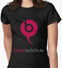Beets By Schrute Women's Fitted T-Shirt