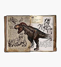 Ark T-Rex Photographic Print
