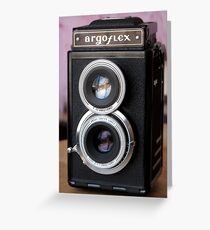 Argus Argoflex E TLR Greeting Card