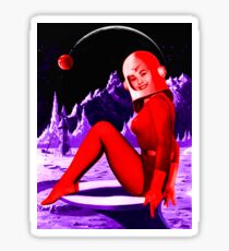 Space Babe Sticker