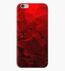 Geometric Red iPhone Case