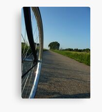 cycling Canvas Print