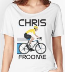 Chris Froome Yellow Jersey Women's Relaxed Fit T-Shirt