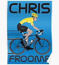 Chris Froome Yellow Jersey Poster