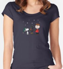 A Charlie Brown Christmas Women's Fitted Scoop T-Shirt