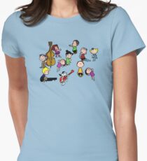 A Charlie Brown Christmas Dance Women's Fitted T-Shirt