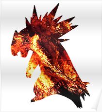 Typholsion used inferno Poster
