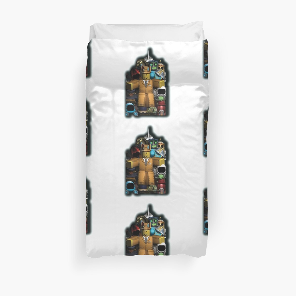 Game Of Roblox Roblox Game Characters Duvet Cover By Affwebmm Redbubble - coffin backpack roblox free roblox on google