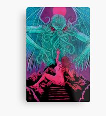 Cthulhu Blues Metal Print