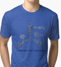 Flux Capacitor Tri-blend T-Shirt