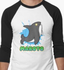 Free! Makoto's Whale Tee Men's Baseball ¾ T-Shirt