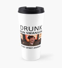Betrunkener Ron Swanson ist mein Geist-Tier Thermobecher