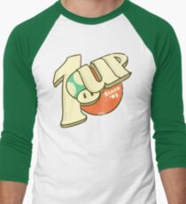 1UP Soda Men's Baseball ¾ T-Shirt