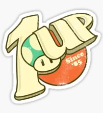 1UP Soda Sticker