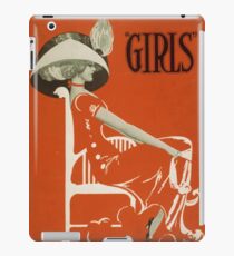 Vintage poster - Girls iPad Case/Skin
