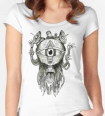 The Eye T-Shirt Women's Fitted Scoop T-Shirt