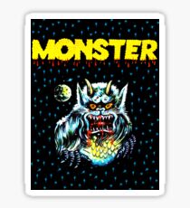 Simple Monster in the Night Sticker