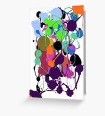 Pollock #1 Greeting Card