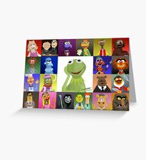 The Muppets Greeting Card
