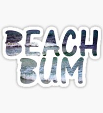 Pegatina Beach Bum