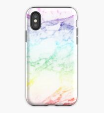 RAINBOW MARBLE iPhone Case