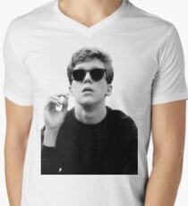 Black and White Brian Breakfast Club Men's V-Neck T-Shirt