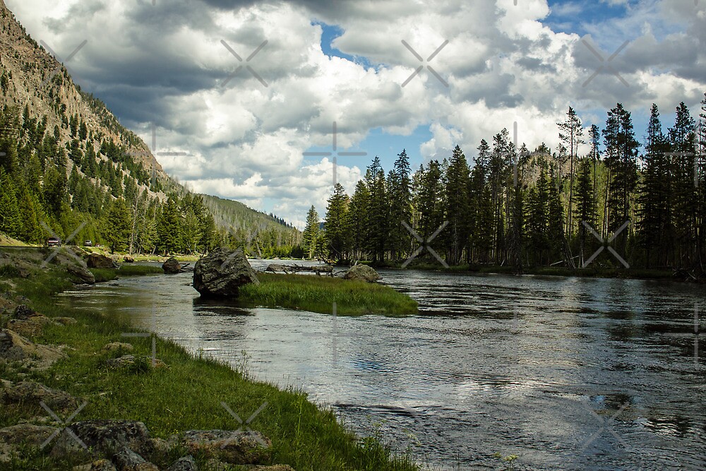 "Snake River, Wyoming" by Suzi Harbison Redbubble