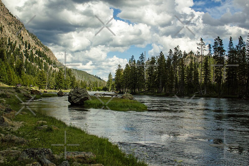 "Snake River, Wyoming" by Suzi Harbison Redbubble