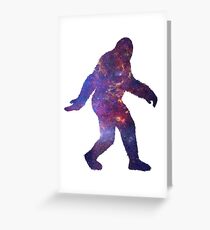 Sasquatch Greeting Card