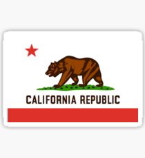 California Bear Flag Republic Sticker