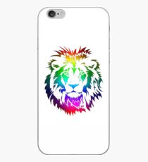 Bunte Löwenkopf Kunst iPhone-Hülle & Cover