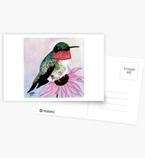 Ruby-throated Hummingbird Postkarten
