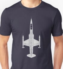 Lockheed F-104 Starfighter Unisex T-Shirt